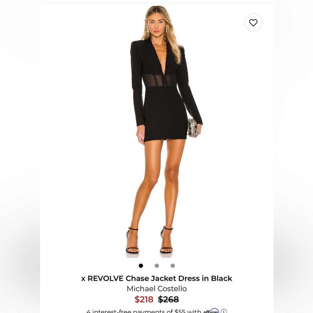 Michael Costello x REVOLVE Chase Jacket Dress